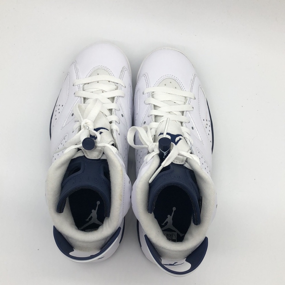Mens Air Jordan 6 Retro ‘Midnight Navy’ CT8529-141 USED Size 7.5 - Picture 5 of 16